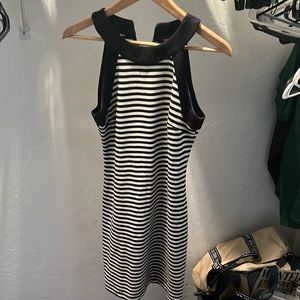 Black and white dress